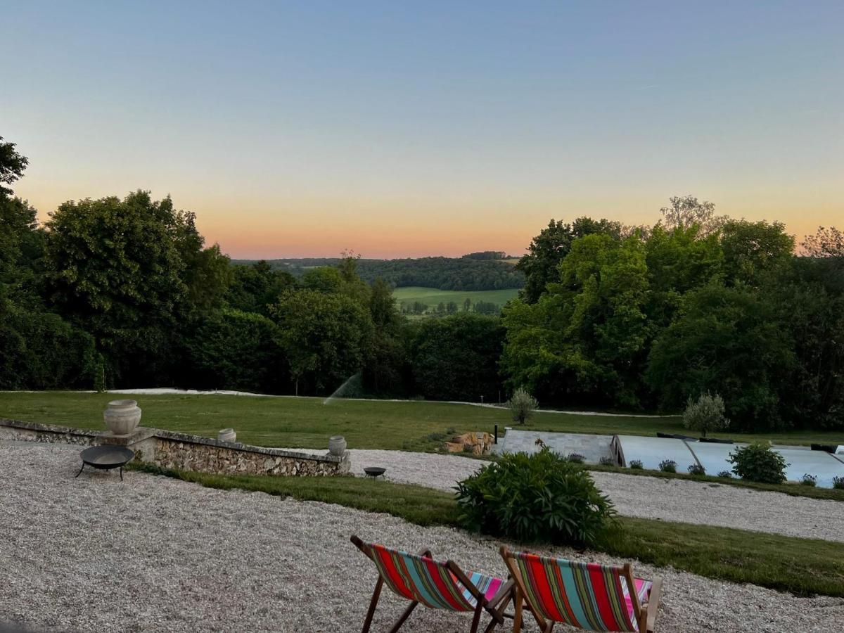 Demeure De La Garenne Bed & Breakfast Montmirail  ภายนอก รูปภาพ