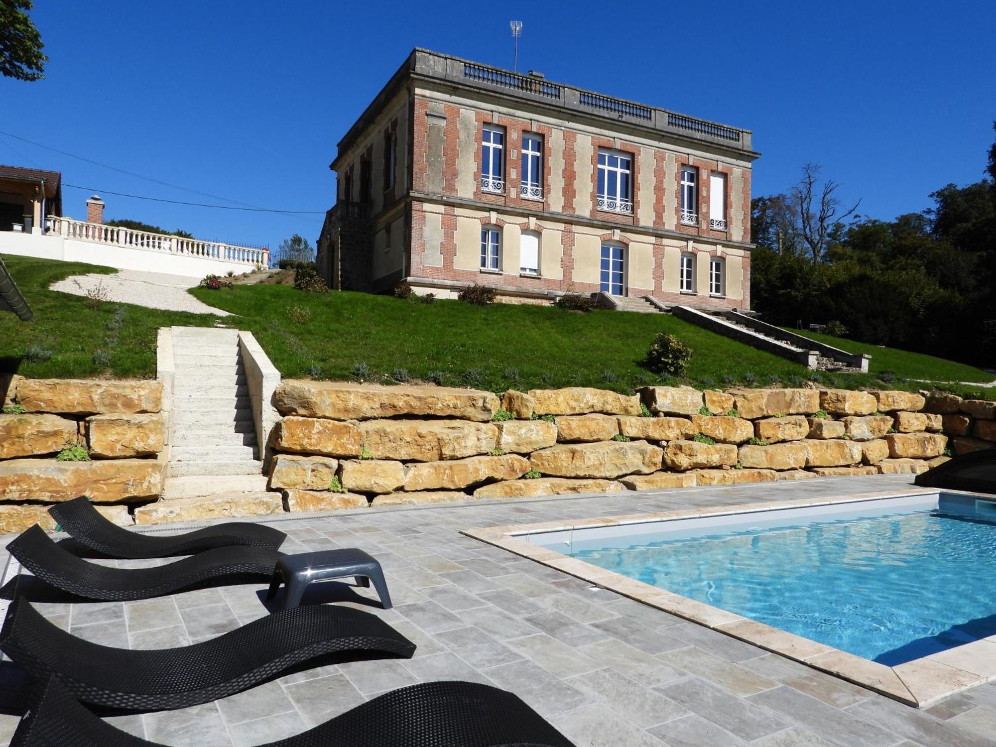 Demeure De La Garenne Bed & Breakfast Montmirail  ภายนอก รูปภาพ